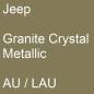 Preview: Jeep, Granite Crystal Metallic, AU / LAU.